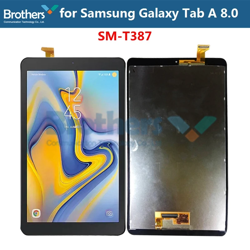 Жк экран для планшета T387 Samsung Galaxy Tab A 8 0 2018 жк дисплей в сборе сенсорной панели