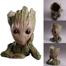 

Garden Flower Planter Pot Baby Groot Flowerpot Flower Pot Planter Action Figures Tree Man Cute Model Toy Pen Pot
