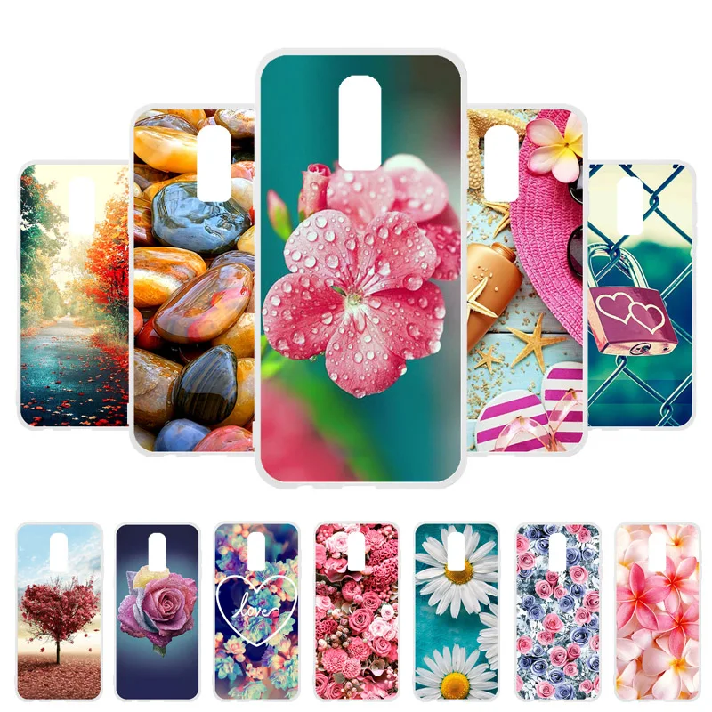 

Vanveet Case For OnePlus 6T Case Coque For One Plus 6T Case Soft Painted Silicone Back Cover Fundas For OnePlus6T Coque Housings