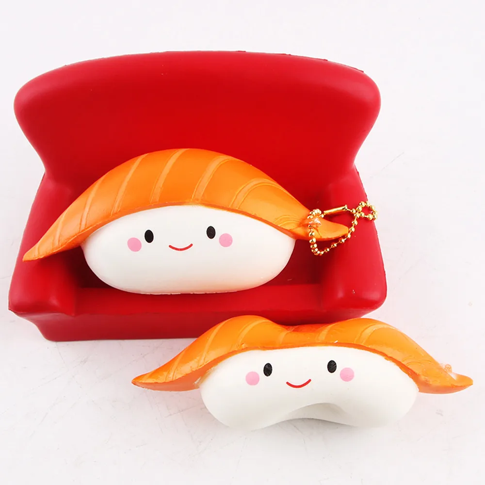 

Squeeze soft Sushi Scented Squeeze Slow Rising Fun Toy Relieve Stress Cure Gift Funny Gift Z0222