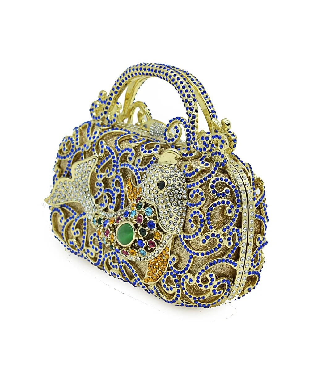 Cocktail Mariage Sac Bandoulière As Bourse À Sacs Main Dîner Messenger Soirée Same De Cristal Color Femmes Lady D'embrayage color Évider Portefeuille Pictur YzFq8B4x