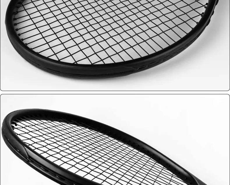 40-50 фунтов Ультралегкая Теннисная ракетка с мешком для колец Racchetta Padel Raqueta Tenis Carbon Aluminium Tennisracket Tenis Masculino