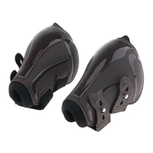 Набор ботинок из 4 частей для конского сухожилия и Фетлок, конная Передняя Задняя Защита для ног-ПУ и неопрен, регулируемая