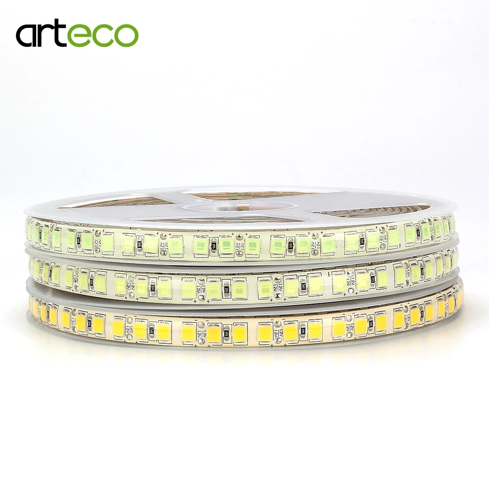 #Best DC12V LED strip 5054 120LED m 5M LED strip Warm white Ice Blue Cold white 600LEDs 5054 flexible LED strip Light