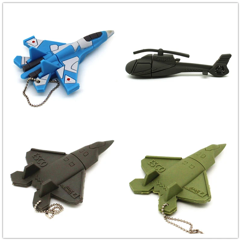 

Pen Drive Fighter usb flash drive plane pendrive 4GB 8GB aircraft 16GB 32GB USB Flash Drive memory stick 64GB U disk Helicopter