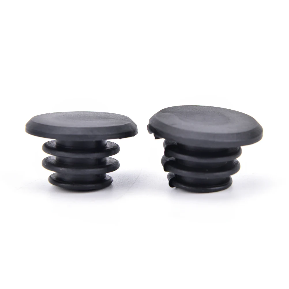 

1 Pair MTB Road Bicycle Handlebar End Plugs Handlebar Caps Plastic PVC Handle Grip Bar End Stoppers