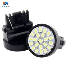 YM E-Bright 100 шт./лот 12V T25 1206 22 SMD Тормозной светильник s 3156 p27w 3157 p27/5 Вт поворота светодиодный светильник s 22 светодиодный светильник лампы Автомобильный светильник белого цвета