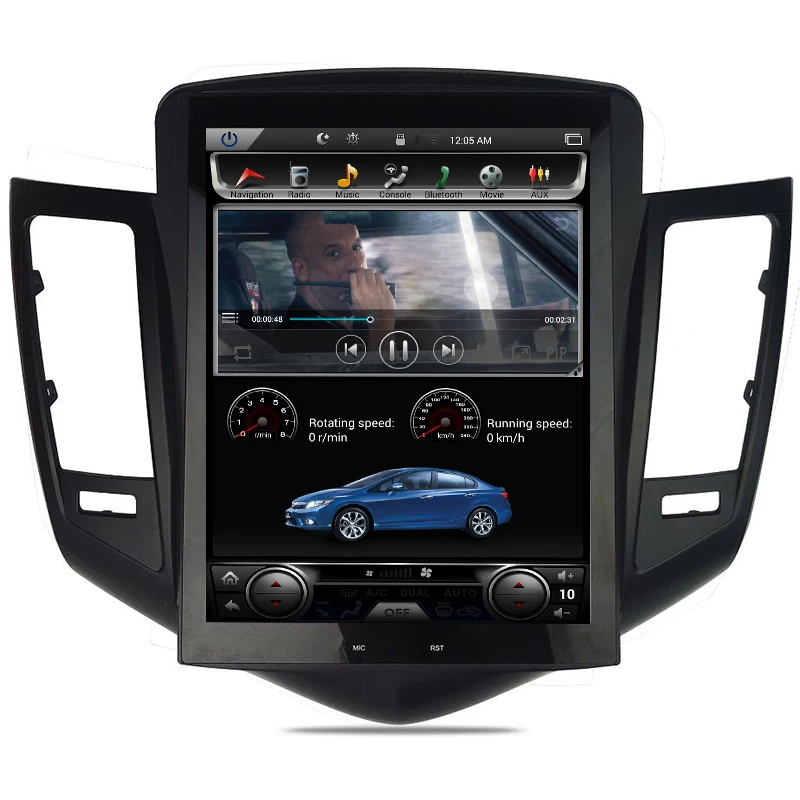 Best 10.4" Vertical Huge Screen Car DVD GPS Player For Chevrolet Cruze 2009 -2014 Navigation Multimedia Auto Radio Video Stereos 8