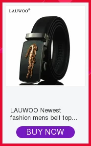 LAUWOO новейшая мода мужской ремень Топ Корова Натуральная кожа Автоматическая Пряжка ремни для мужчин повседневные ceinture homme