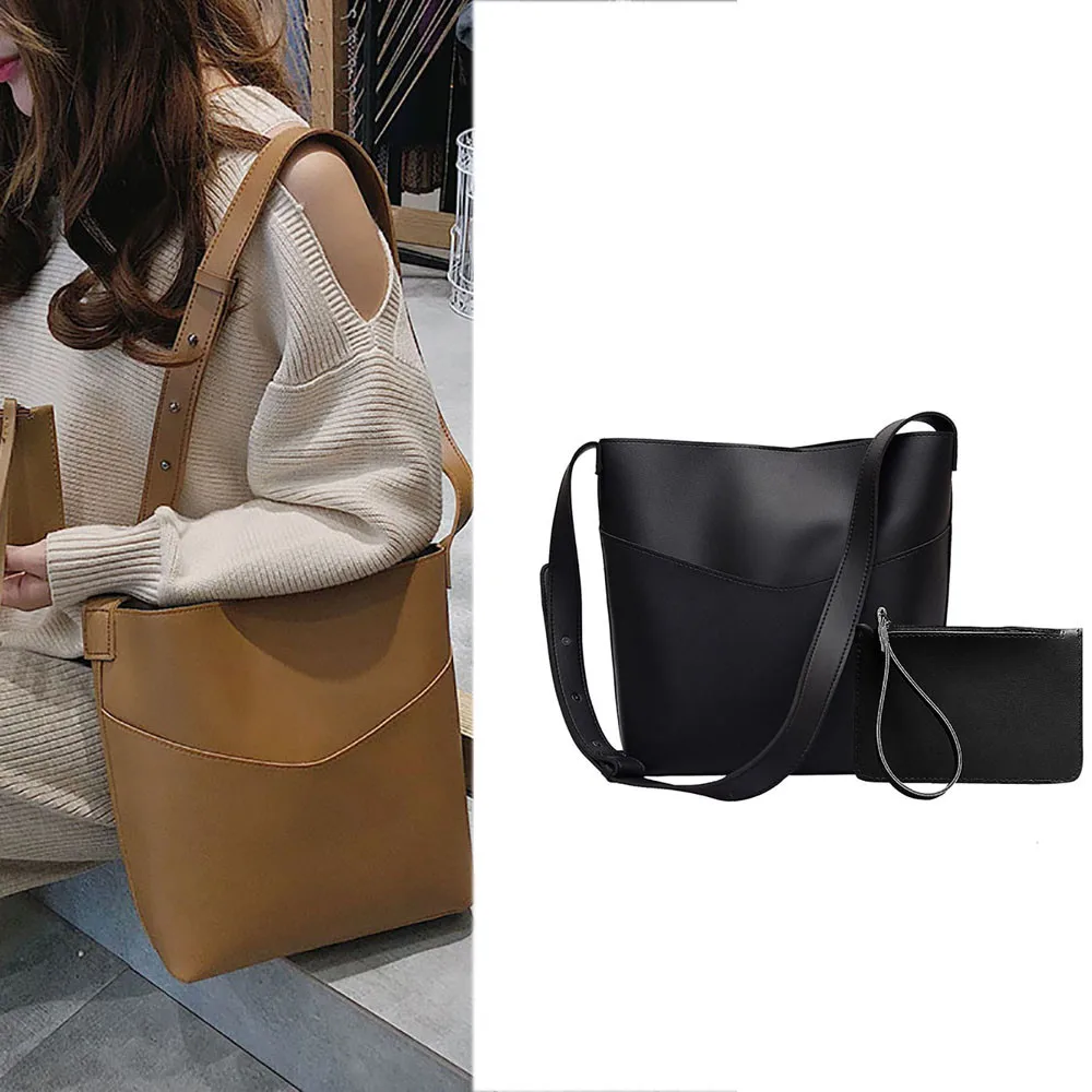 

Maison Fabre 2019 Fashion Women Bag Solid Wild Small Square Bag PU Leather Crossbody Bag High Quality Causal Bucket Bag De22
