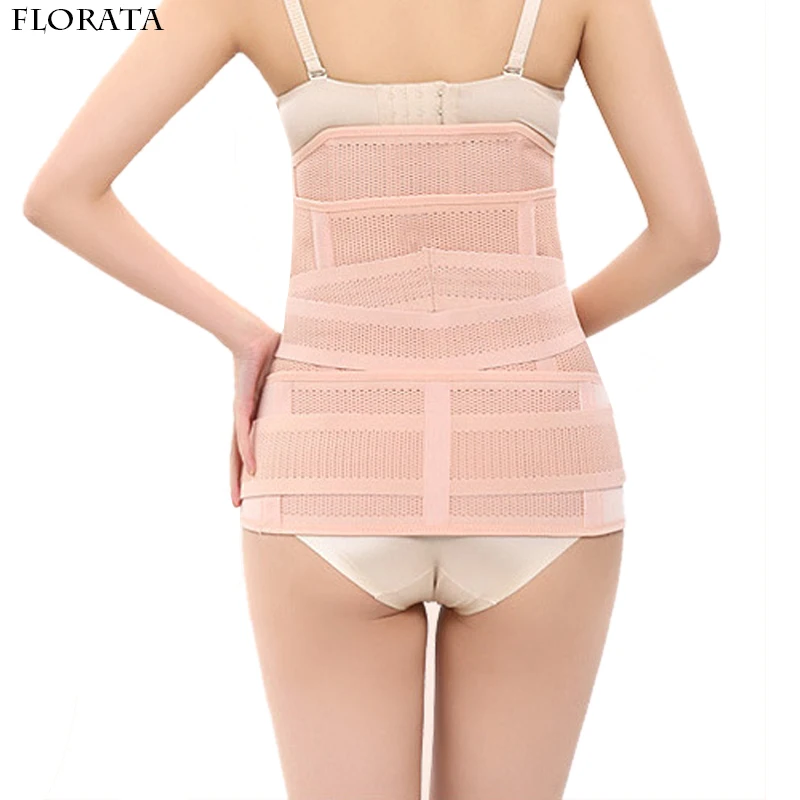 FLORATA 3 In 1 Women Waist Trainer body shaper Postpartum Recovery Belly pelvis Slimming Body suit Support with two styles Body : image FLORATA 3 In 1 Women Waist Trainer body shaper Postpartum Recovery Belly pelvis Slimming Body suit Support with two styles Body