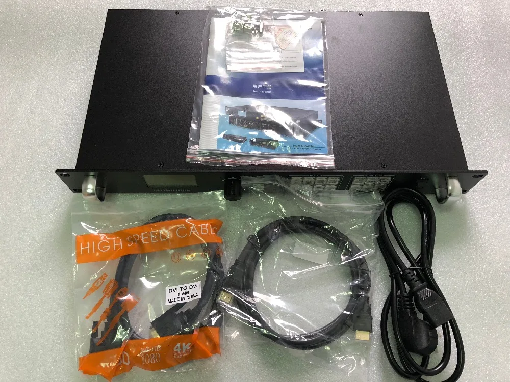 

LIGHTALL LVP615 LED video processor scaler 2304*1152 Support 2 sending cards DVI VGA HDMI LED video wall controller