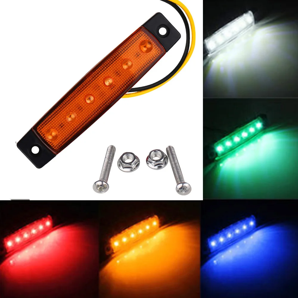 

LED Car Bus Truck Light DC 12V 24V Power Supply LED Stop Rear Tail Brake Reverse Light Trailer Side Marker Lndicators Light
