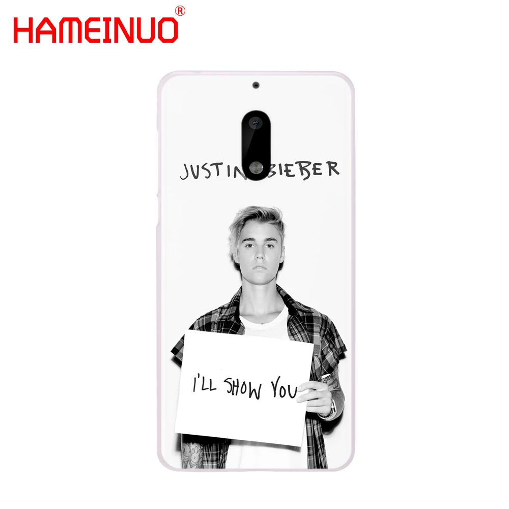 HAMEINUO Fashion JUSTIN BIEBER Super Star cover phone case for Nokia 9 8 7 6 5 3 Lumia 630 640 640XL 2018