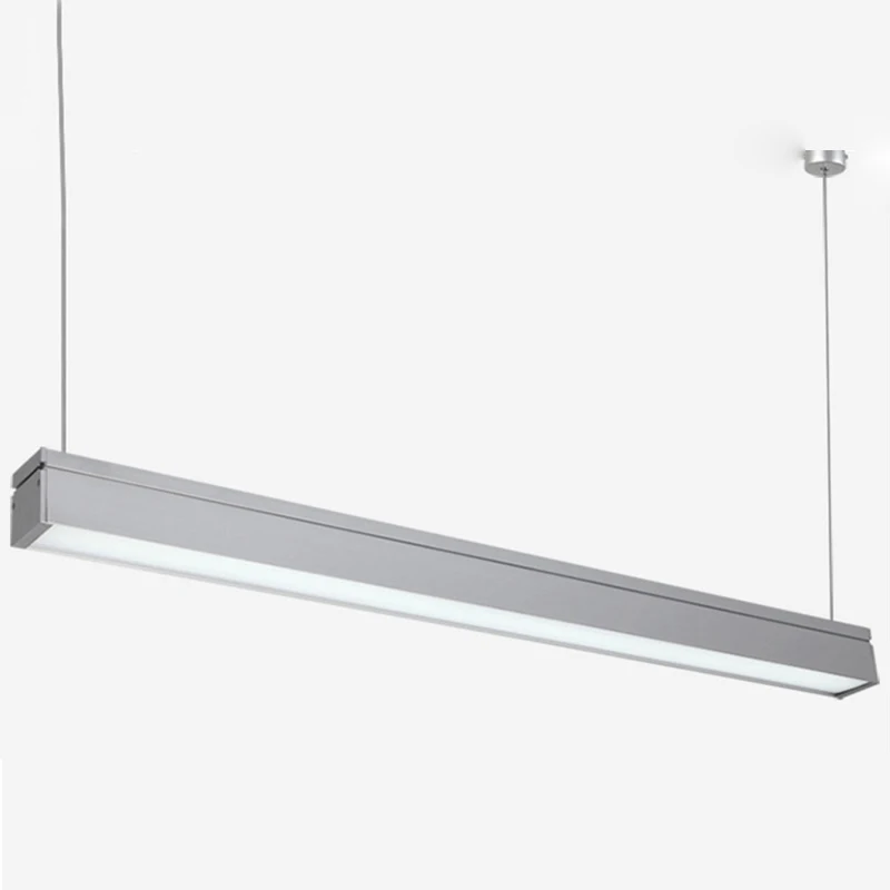 Aluminum LED Pendant Light rectangular L120cm Pendant Lamp modern strip