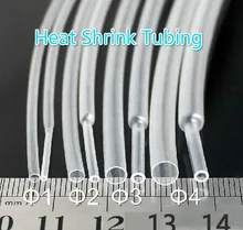 8 meter Transparent Heat Shrink Tube Assorted Cable Wire Wrap Electric Insulation Sleeve cable sleeve heat shrink tubing