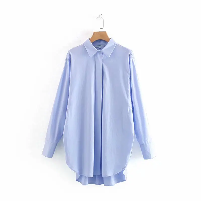 

2019 women vintage solid color casual loose blouse shirts women long sleeve linen chemise basic feminina blusas chic tops LS3962