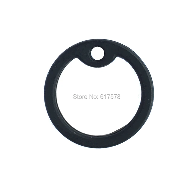10pcs wholesale price dog tag round erasure cover black color