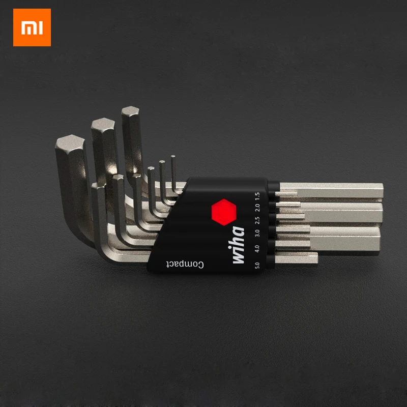 

9pcs/set Xiaomi Youpin Whia Allen Wrench Multifunction Repair Tool Set Screwdriver Repair Bicycle Hand Tool For Mi Life