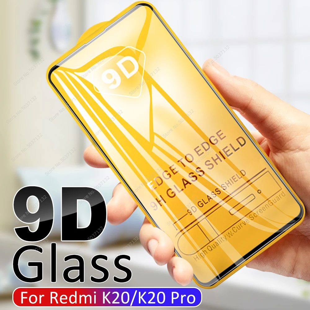 

9D Tempered Glass For Xiaomi Mi 9T Mi9T Pro 9TPro For Redmi K20 Pro K20Pro Glass Full Coverage Screen Protector Front Film Guard
