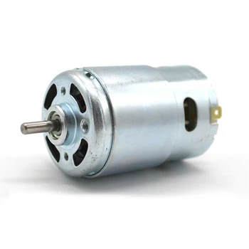 

Micro 895 Motor DC12-24V High Power Generator 10A 5000-10000rpm Double Ball Bearing 775 Upgrade DC Motor Large Torque