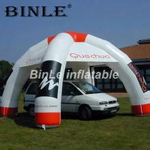 Customized 6m spider advertising inflatable tent for car exhibition new commercial inflatable dome tent for sale custom advertising inflatable spider tent from china