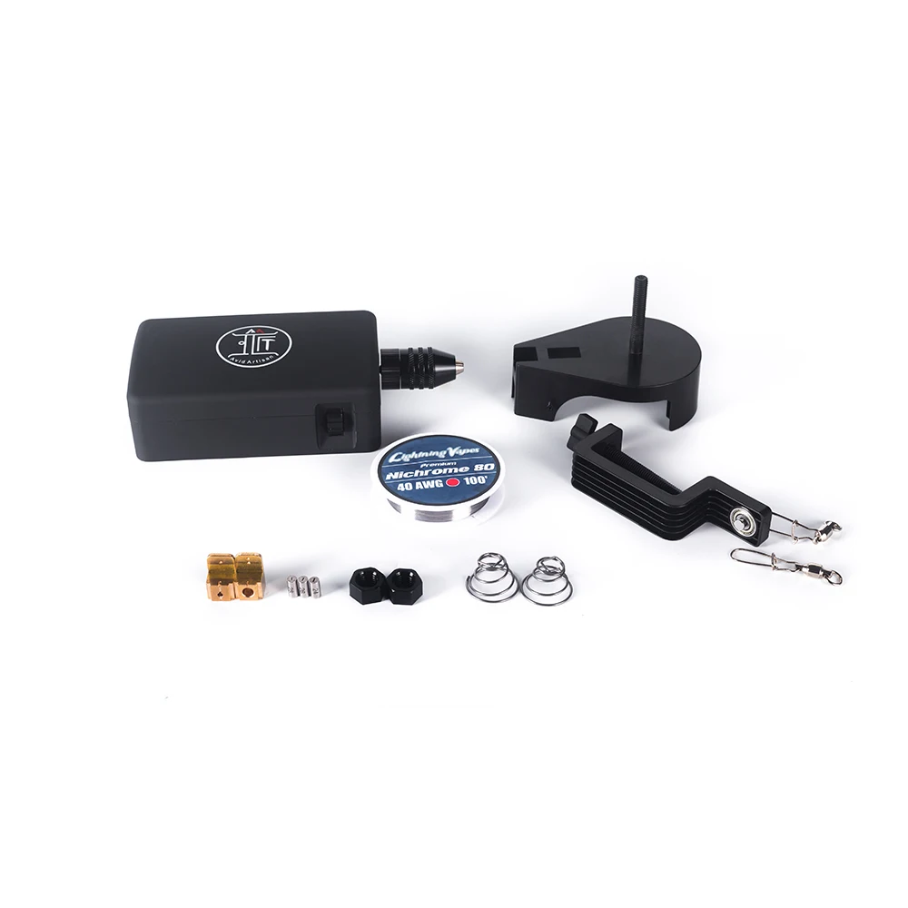

original Avidartisan Daedalus pro kit DIY Tool kit With Clapton Smart Coil Jig for Creating Heating Wire E Cigarette Accessories