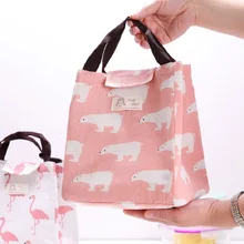 Водонепроницаемая портативная бутылка для детского молока, изоляционные сумки с фламинго, сумка для ланча, бутылочки для грудного молока, теплая Термосумка