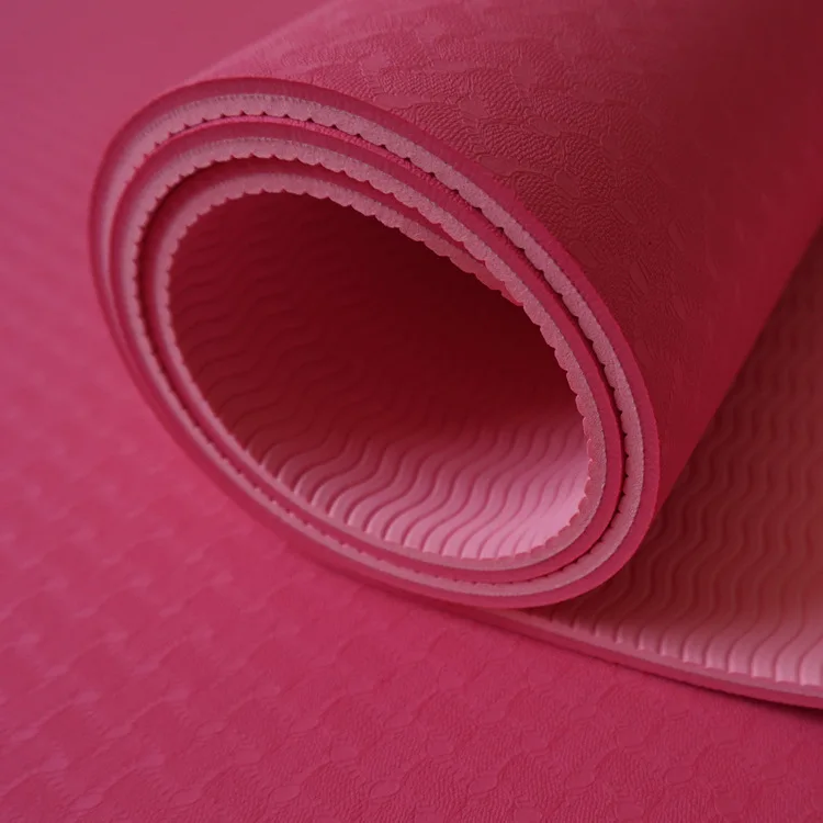 6 мм Нескользящие коврики для йоги фитнес, Пилатес коврик 183*61 см наручные Боль в локте маты с сумка на одно плечо, сумка для ремень для йоги