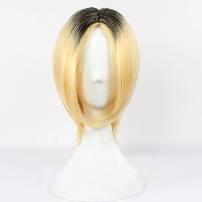Haikyuu! Костюм для волейбола Kenma Kozume Kozumekenma короткий светлый и черный термостойкий
