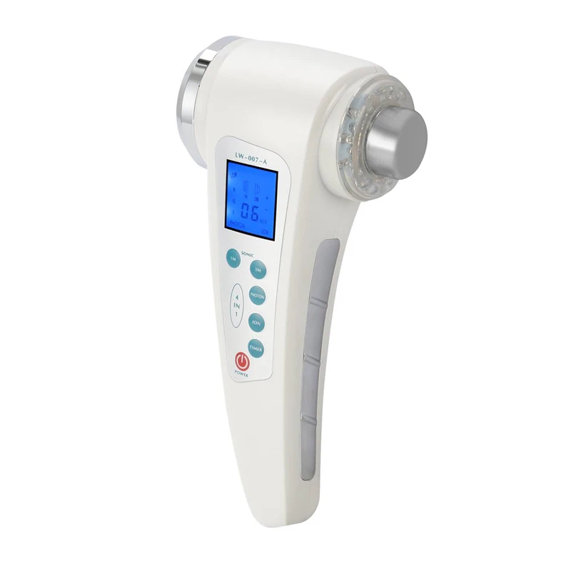 Galvanic Ion Skin Pores Cleaning Massager 7 LED Photon Skin Lift Rejuvenation Anti-wrinkle Facial Care Beauty Devices