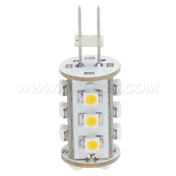 Светодиодная лампа G4 15 светодиодов 3528SMD 1 Вт и 3 широкое напряжение (DC10 30V AC10 18V) с