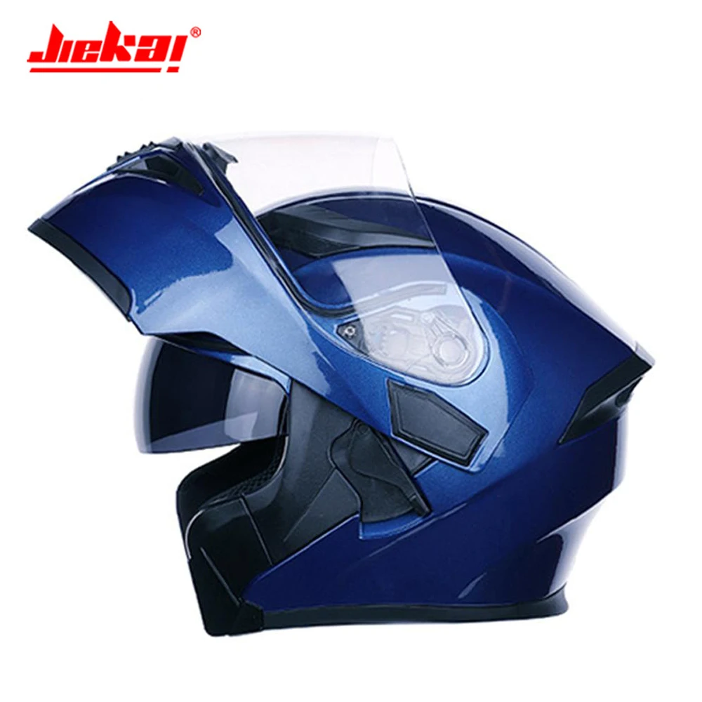 

JIEKAI Motorcycle Helmet Flip Up Motorbike Motocicleta Cascos Para Moto Racing Motocross Casco Moto Helmets With Dual Lens