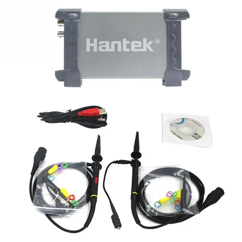 

Hantek 6022BE 20Mhz Channels Programmable Generator Automotive Oscilloscope Digital Multime PC Storage Osciloscopio USB