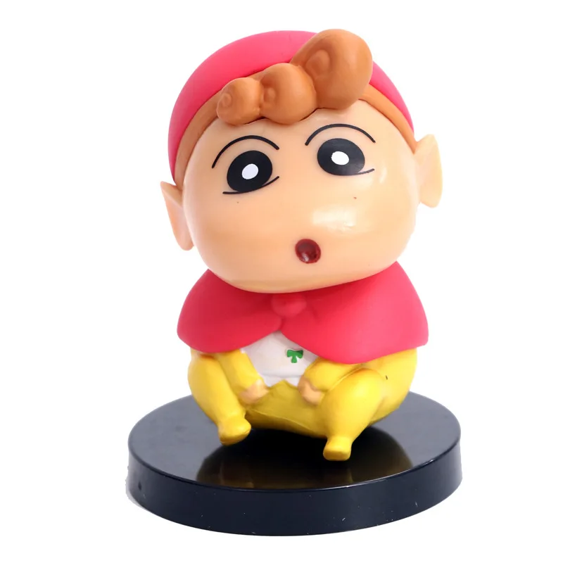 4 шт./компл. ПВХ игрушечные фигурки Crayon Shinchan милые Shin Chan модели мультяшных аниме