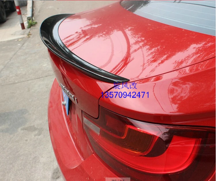 

NEW Carbon Fiber SPOILER CAR REAR WING TRUNK SPOILER FOR 14 15 BMW 2 Series F22 220i 228i M235i 2014 2015 2016 2017 2018 2019