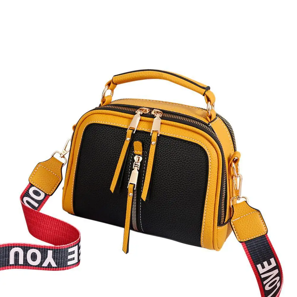 PinShang Saco Single ombro Bolsa de Couro Da Forma Das Mulheres Simples