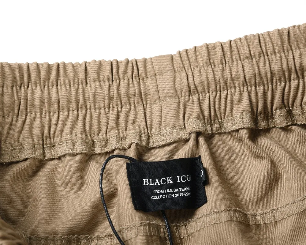 2019 Harajuku Multi карманы с длинным Штаны мужские повседневные спортивные штаны прямые брюки для бега моды установлены Винтаж уличная