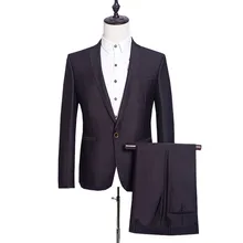 Куртки+ брюки) мужская деловая одежда, костюм брендовый формальный прилегающий повседневный костюм свадебный мужской костюм, смокинг SL-E540