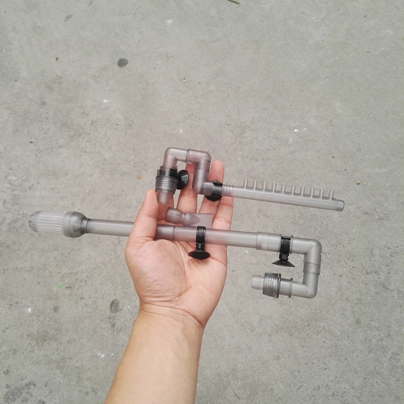 

plastic aquarium external water inlet/outlet pipe fittings suitable for 12mm inside diameter water hose