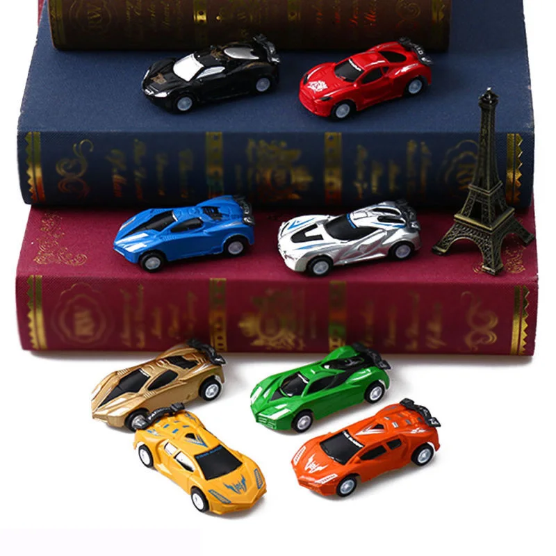 

New 8 Typies Mini Pull Back Car Toy Speed Racing Vehicles Model Children Gifts