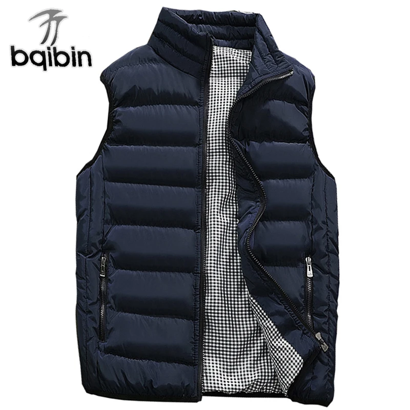 Comprar 5XL Chaleco de talla grande para hombre nuevo estilo 2019 Otoño Invierno chaqueta sin mangas cálida chaleco del ejército abrigos casuales de moda para hombres