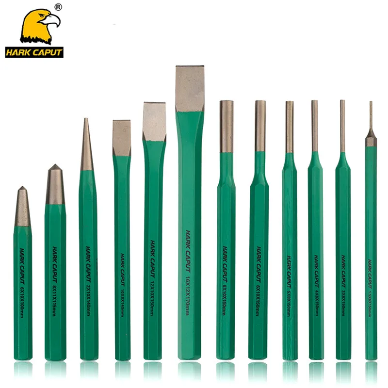 Buy Chisel Set Flat/Round Chrome Vanadium Steel