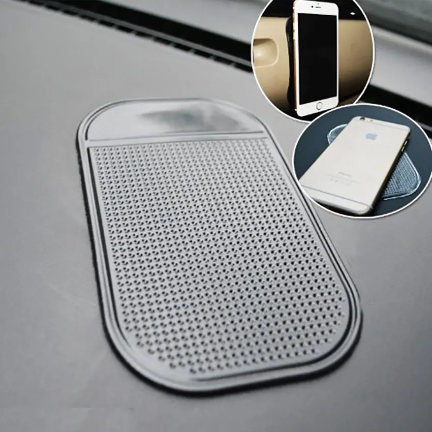 Car Anti Slip Mat Car Dashboard Sticky Pad Silica Gel Magic Sticky Pad