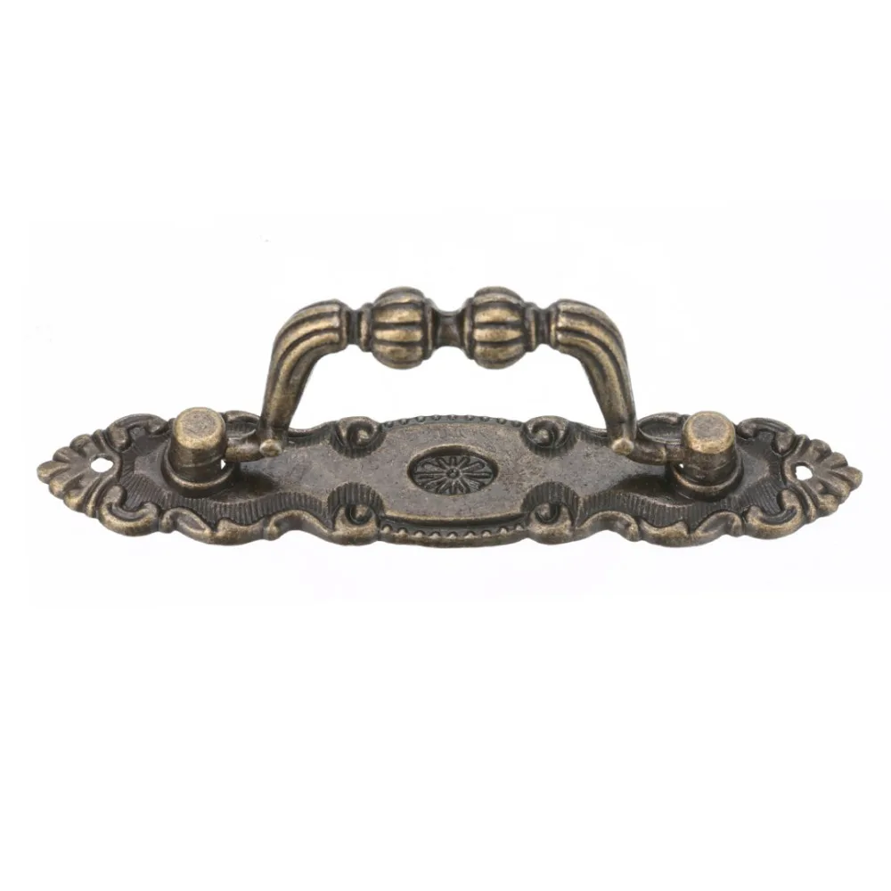 

Antique Bronze Furniture Handle Cupboard Cabinet Handle Pull Knobs Zinc Alloy Door Drawer Dresser Handle European Modern