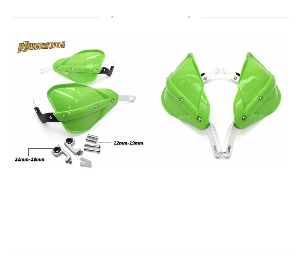 PowerMotor 22 мм 28 мм Универсальный Handguard протектор бездорожья грязи велосипед Ветер Дефлектор рук охранники для Yamaha Suzuki Honda KTM ATV