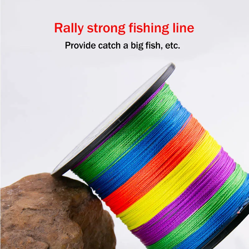 

1000m PE Fishing Line 8 Strands Braided Fishing Line Ultra-high Strength Multifilament Fishing Line Smooth JC