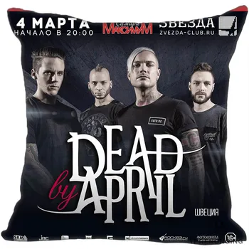 

Custom Decorative Pillowcase Dead by April Square Zippered Pillow Cover Best Gift 35X35,40x40,45x45cm(One Side)180516-65
