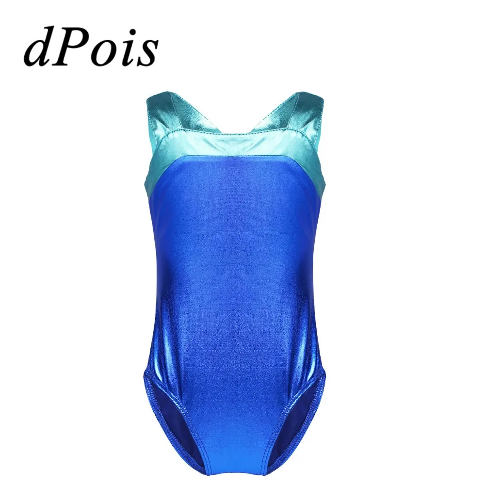 

Child Kids Girls Glitter Shiny Ballet Dance Dress Gymnastics Leotard Jumpsuit Gym Swimsuit Ballerina Dance Costumes Dance Wear