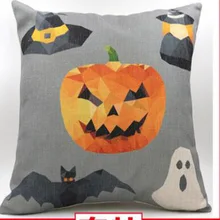 Dongzhen подарок на Хэллоуин подушка для сиденья автомобиля подушка для сиденья автоматическая защита спины Хэллоуин тыква 8 стиль 1 шт